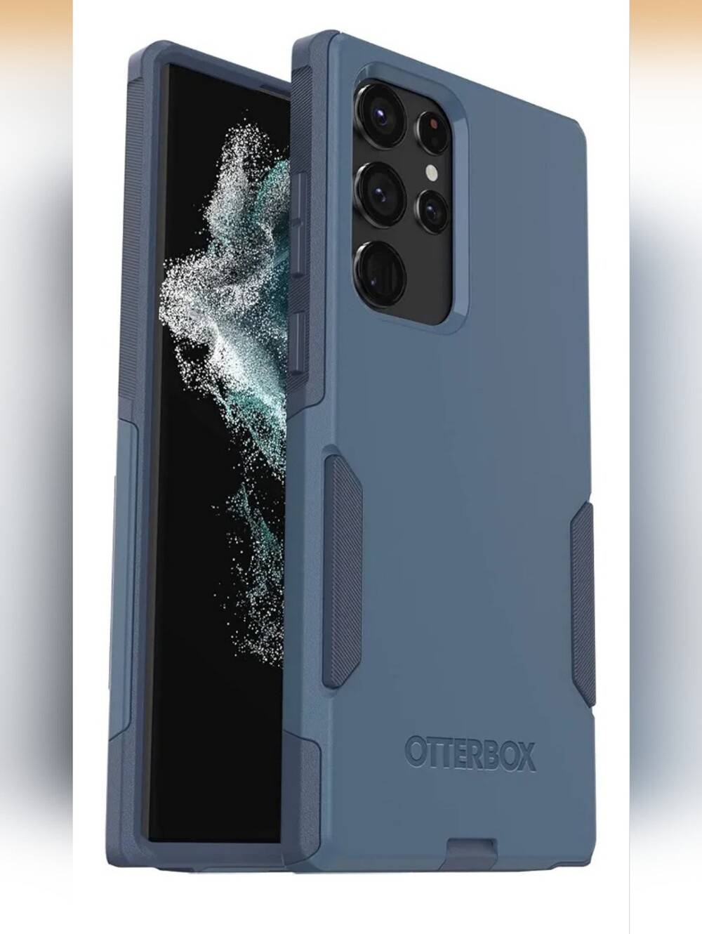 Otterbox Galaxy S22 Ultra Commuter Series Case Blue W/ Free LK Screen Protector